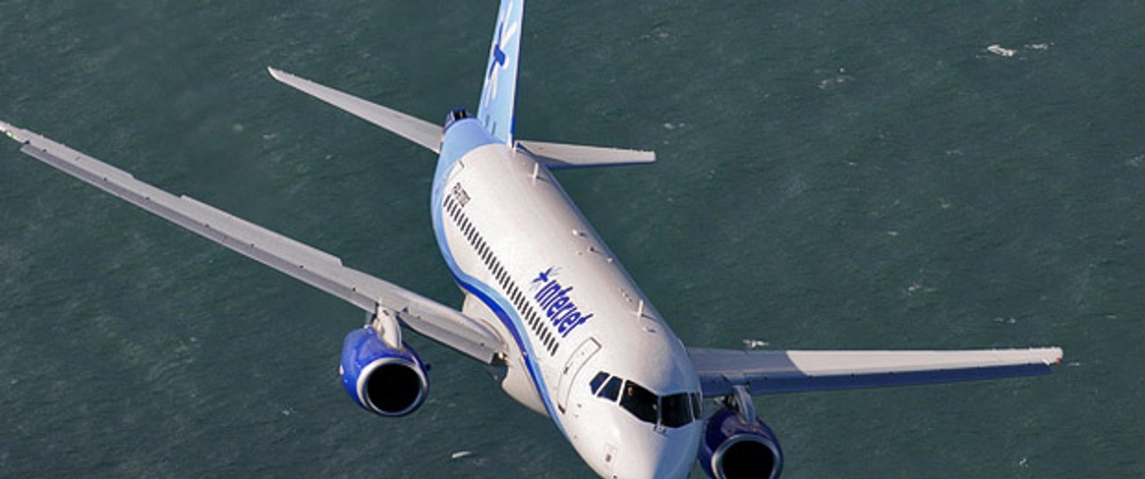 Sukhoi Superjet 100 von Interjet: Die russische Maschine ist offenbar beliebt in Lateinamerika.