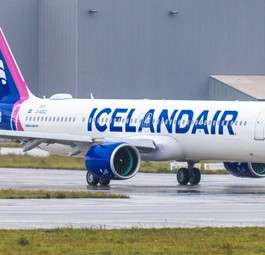 Der erste Airbus A321 LR für Icelandair: Der ...