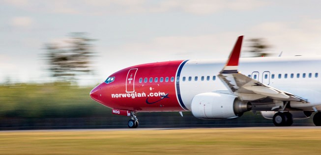 8. Platz: Norwegian Air Shuttle - 79,23 Prozent.