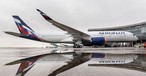 Airbus A350 von Aeroflot: Muss im Ausland gewartet werden.