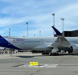 Airbus A350 von SAS mit dem Kennzeichen SE-RSC: Die Airline muss schrumpfen.