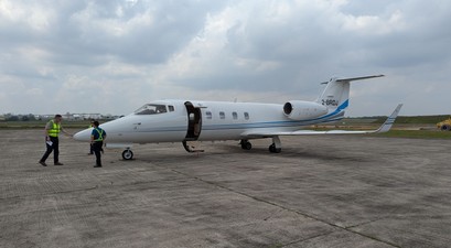 birdie jet guernsey learjet 55
