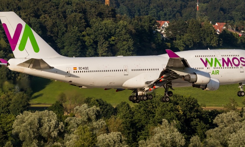 Boeing 747 von Wamos Air: Viele Rückholflüge.