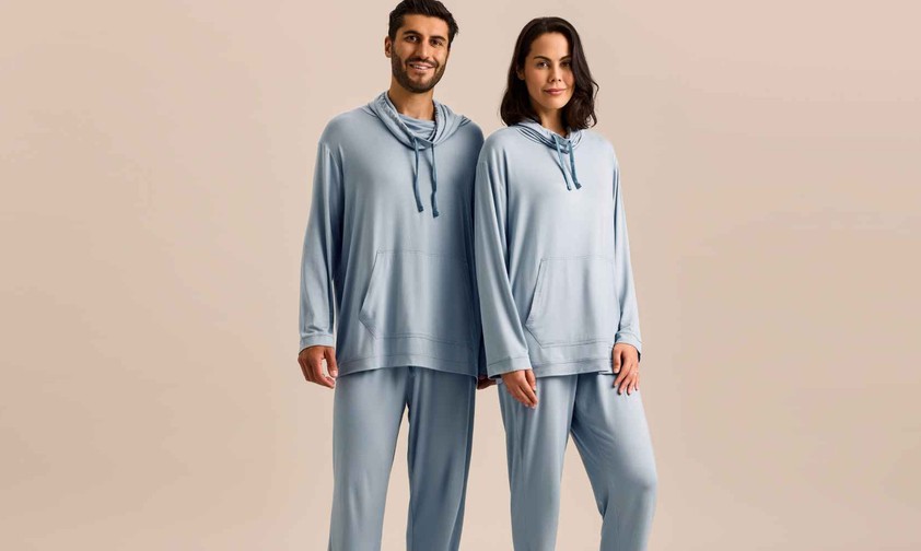 So sieht die neue Loungewear von Emirates aus.
