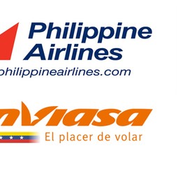 Logos von PAL und Conviasa: Neue Flüge angekündigt.