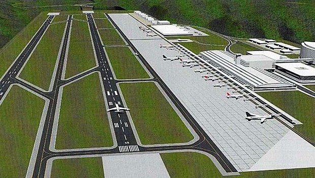 So soll der neue Flughafen aussehen: 40 Millionen Passagiere.