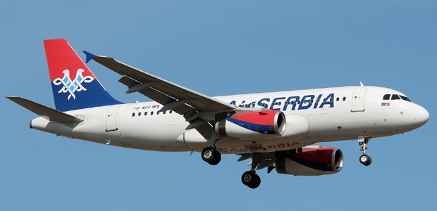 Gute Zahlen: Air Serbia befördert 80 Prozent mehr Passagiere als im Vorjahr.