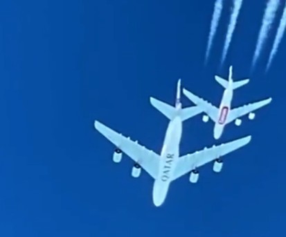 Airbus A380 hoch zwei