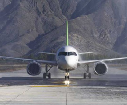 Comac C919 i Lhasa in Tibet: Bald soll es eine neue Version geben.
