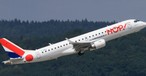 Embraer E190 von Hop: Die Regionalairline reduziert das Angebot und die Flotte.