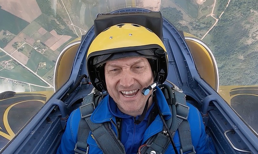Warum man im Kampfjet ein Reserve-T-Shirt braucht