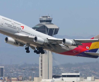 Boeing 747-400 von Asiana: Abschied der Passagierversion im März.