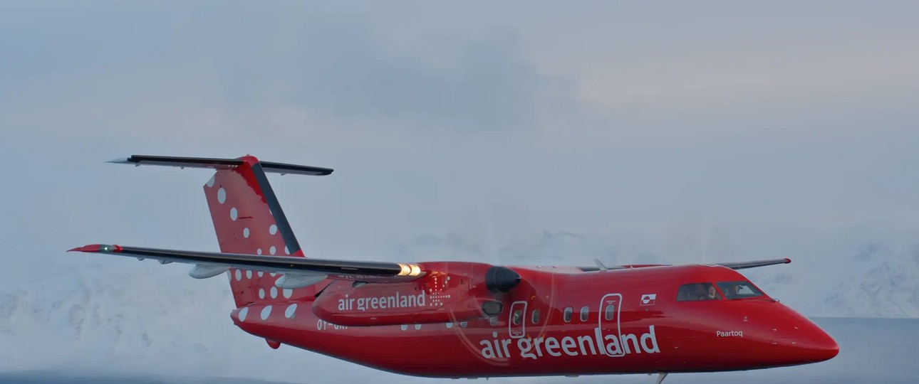 Dash-8-Q200 von Air Greenland: Zwei Flugzeuge werden zu Aufklärungsmaschinen umgebaut.