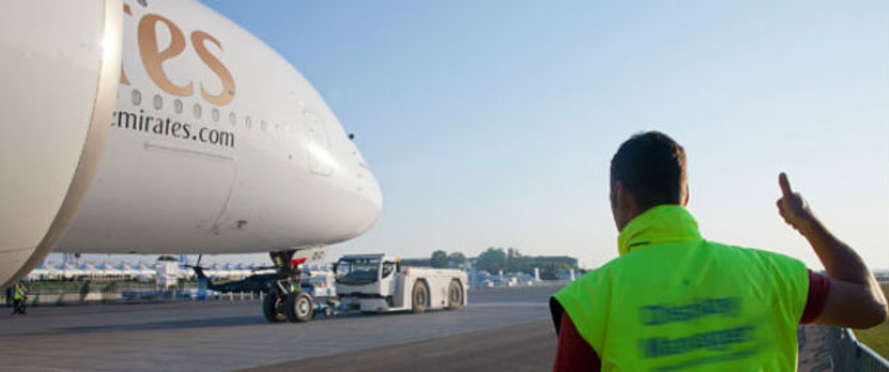 A380 von Emirates: Die Airline war in zwei Zwischenfälle verwickelt.
