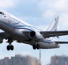 Superjet LR: Startgewicht von 49,5 Tonnen.