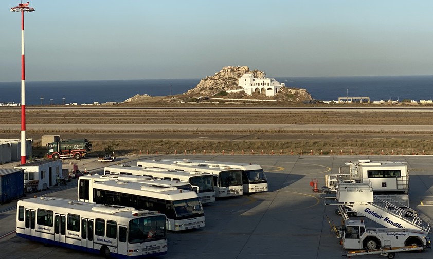 Flughafen Santorini (Archivbild): Infrastruktur wird überprüft.