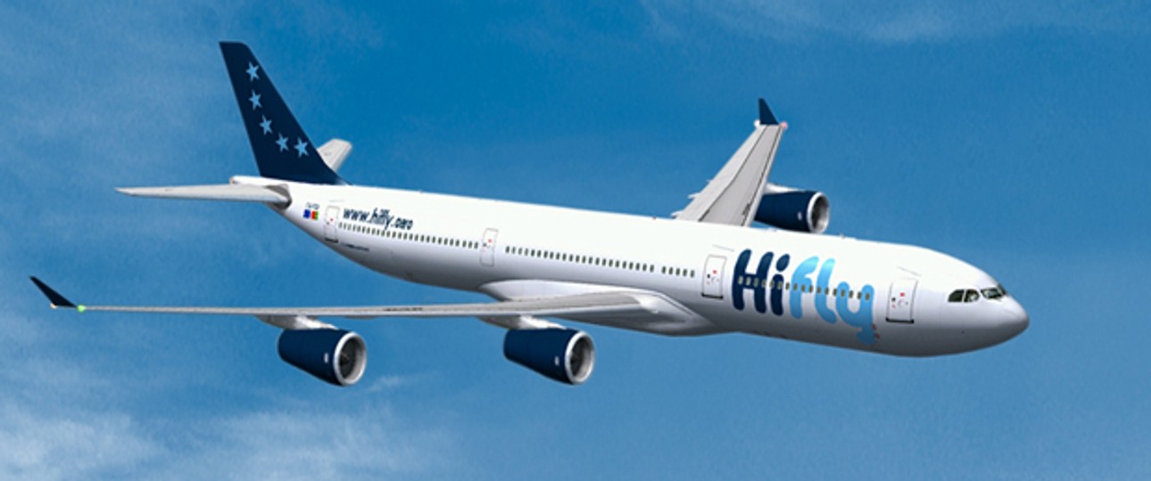 Airbus A340 von Hi Fly: Fliegt neu auf der speziellen Route.