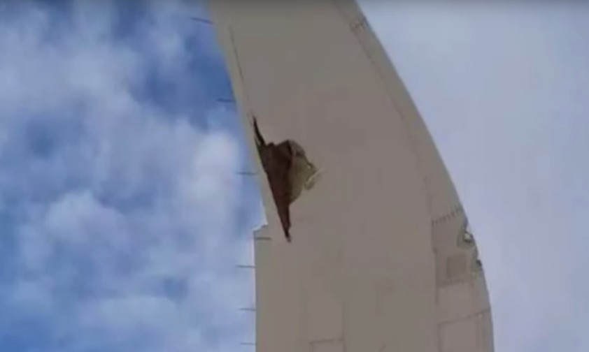 Boeing 787 von El Al zieht sich Flügelschaden zu