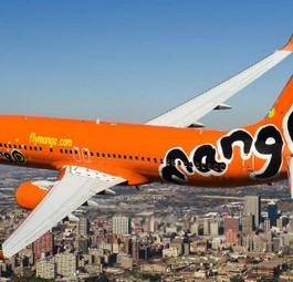 Jet von Mango Airlines: Zusammenarbeit mit Star Alliance.