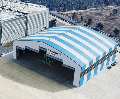 Neuer Condor-Hangar: So etwa soll er einst aussehen.