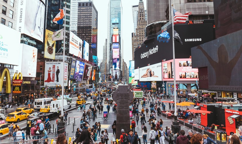 new york times square