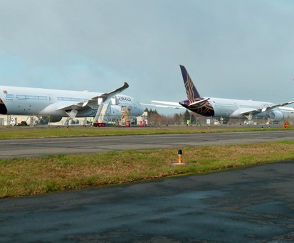 Dreamliner von Vistara: kommen später.
