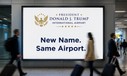 So wirbt der Flughafen für den Namenswechsel (Symbolbild): Der neue Name kommt nicht nur gut an.