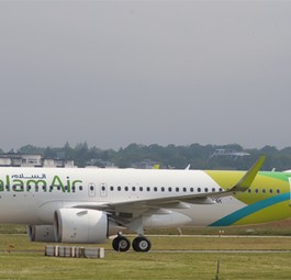 A320 Neo von Salam Air: Die Fluglinie plant um.