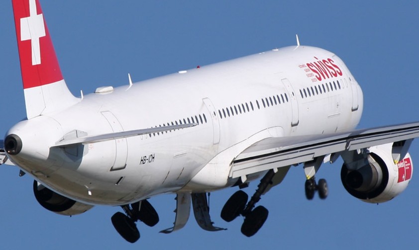 Swiss Airbus A321 (HB-IOH): This aircraft spends the winter in Jordan.