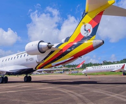 Uganda Airlines: Die Fluggesellschaft fiel auf Betrüger rein.