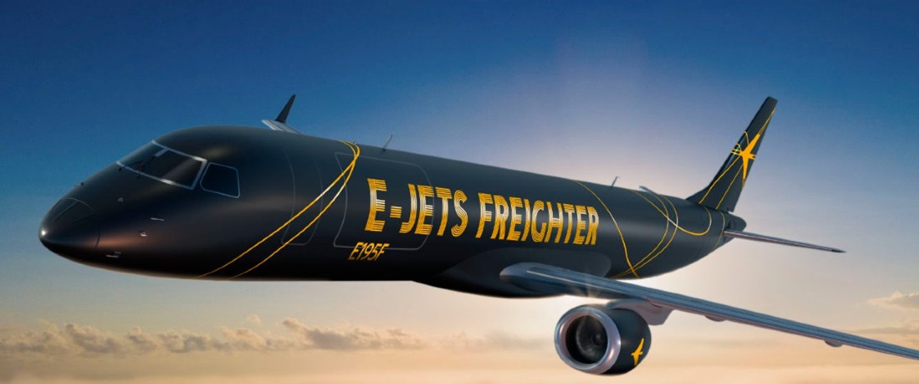 Vorschau auf einen Embraer-E195-Umbaufrachter: Wird es ihn je geben?