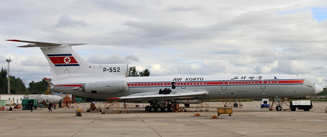 Air Koryos Tupolev Tu-154 mit dem Kennzeichen P-552 (hier zu sehen im Jahr 2012): Offenbar wieder unterwegs.