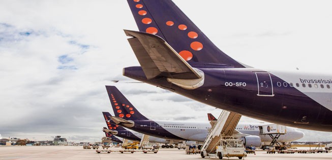 Flugzeuge von Brussels Airlines: Lufthansa macht Brüssel zum neuen Drehkreuz.