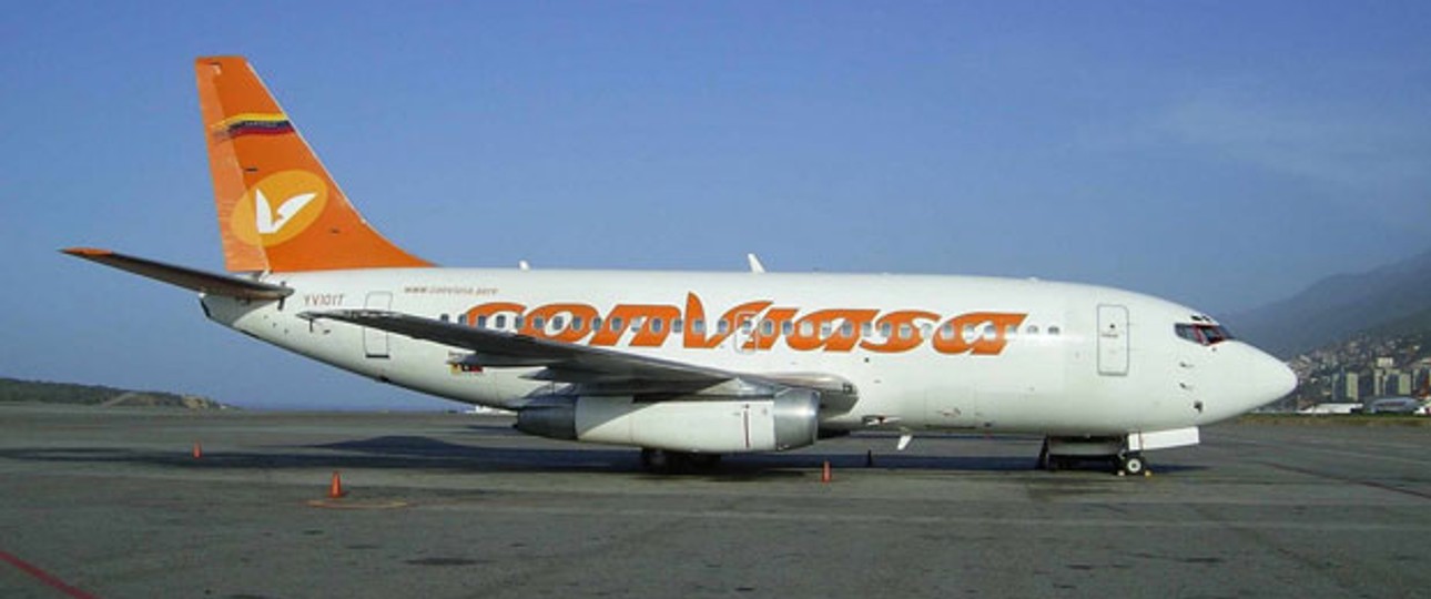Die venezuelanische Fluggesellschaft Conviasa musste nach einem Absturz im vergangenen September alle 26 Flugzeuge für zwei Wochen am Boden behalten.