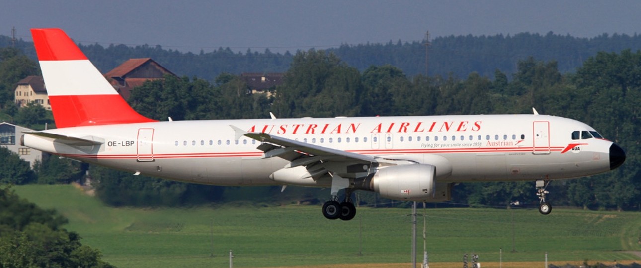 Airbus A320 von Austrian Airlines: Die Flotte schrumpft.