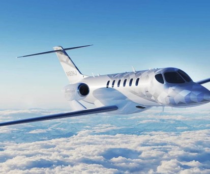 Der neue Honda Jet: Das Flugzeug kommt später.