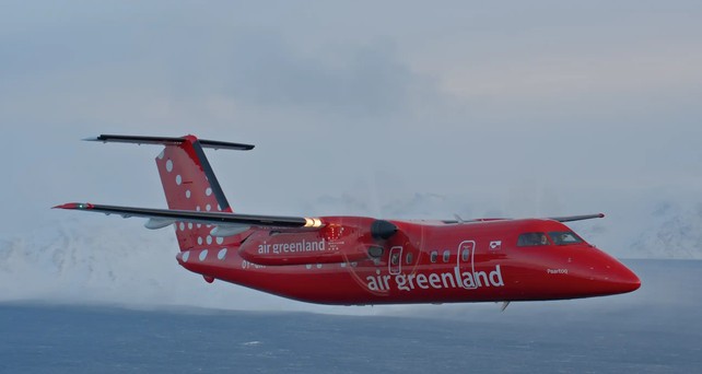Dash-8-Q200 von Air Greenland: Zwei Flugzeuge werden zu Aufklärungsmaschinen umgebaut.