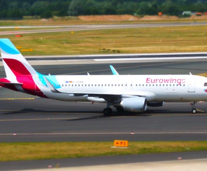 Jet von Eurowings: Für das kommende Jahr sind nur rund 90 Flieger eingeplant.