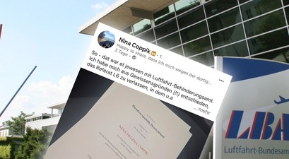 Luftfahrt.Bundesamt: Heftige Kritik.