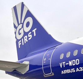 Der 56. Airbus A320 Neo von Go First: Im Januar 2023 übernommen.