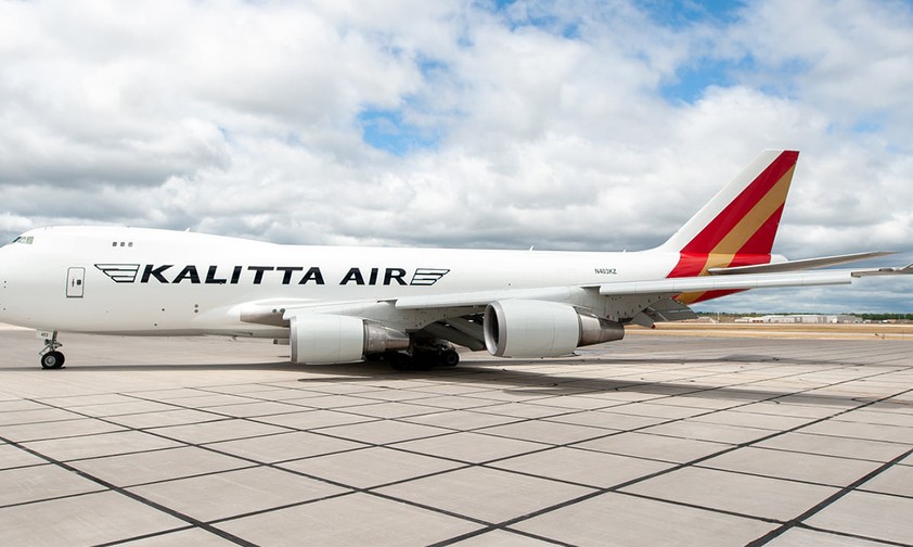 Neue Lackierung: Anfang der Woche präsentierte Kalitta Air ihr neues Design.