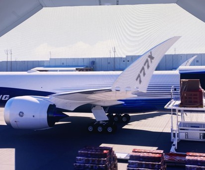 paris air show boeing 777 8f visualisierung