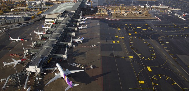 Oslo Gardermoen, Norwegen.