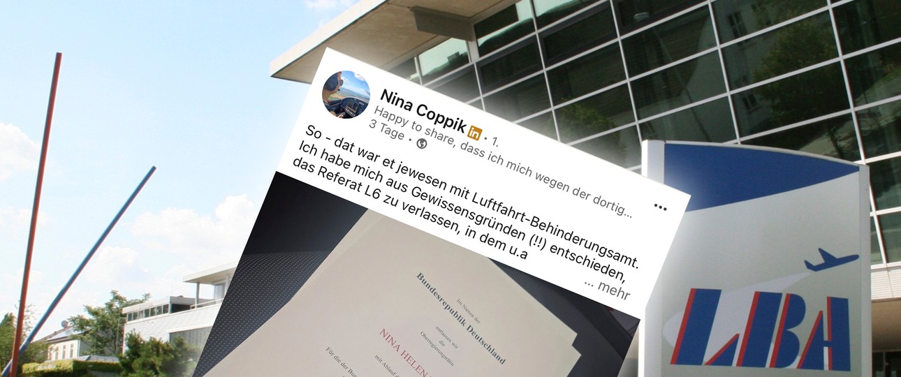 Luftfahrt.Bundesamt: Heftige Kritik.