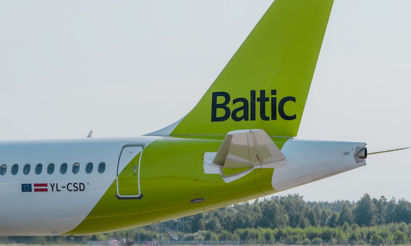 Airbus A220 von Air Baltic:  Bald in Wien und Brüssel?