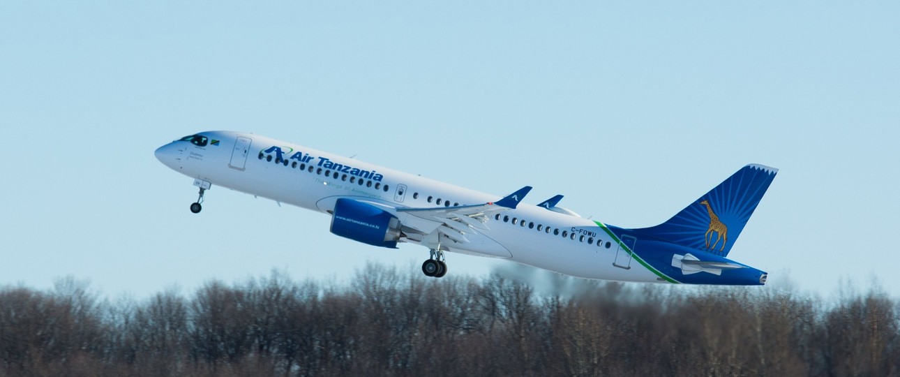 Airbus A220-300 von Air Tanzania: Werkzeug für die Expansion.