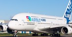 Der Airbus A380 mit der Seriennummer MSN 001 trägt das Kennzeichen F-WWOW.