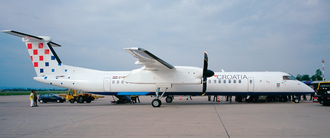 So sehen die Flugzeuge von Croatia Airlines aktuell noch aus.