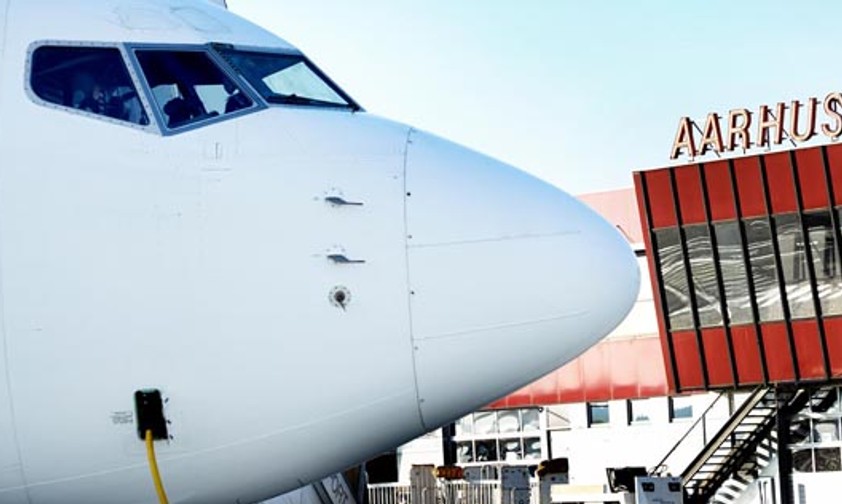 Flughafen Aarhus: SAS lässt den Flughafen jubeln.