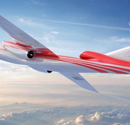 Grafikbild des geplanten Überschall-Geschäftsflieger Aerion: Die FAA will die Regeln anpassen.